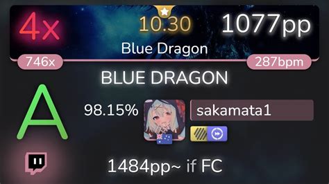 blue dragon osu twitch chanel|[10.30⭐Live] sakamata1 .